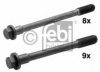 PEUGE 20441S Bolt Kit, cylinder head
